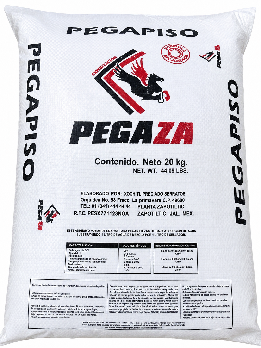 Pegapiso PEGAZA